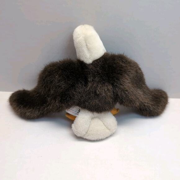 K & M International Bald Eagle Plush Stuffed Animal Toy 1994 - Picture 4 of 9